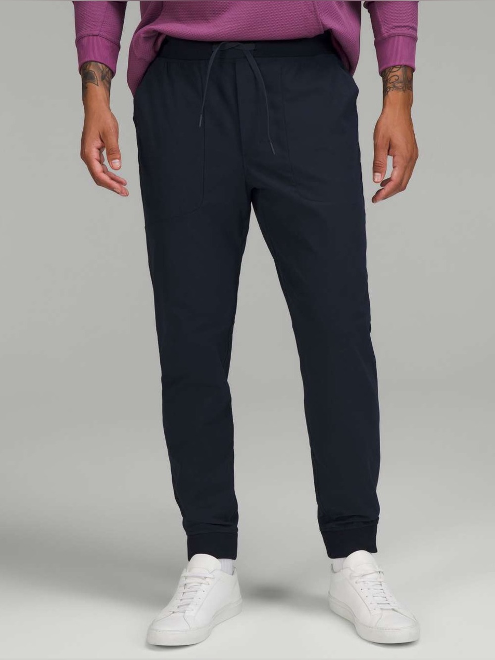 Lululemon Men's M ABC Jogger Warpstreme 29" Navy Training Pants M5AOLS Pockets